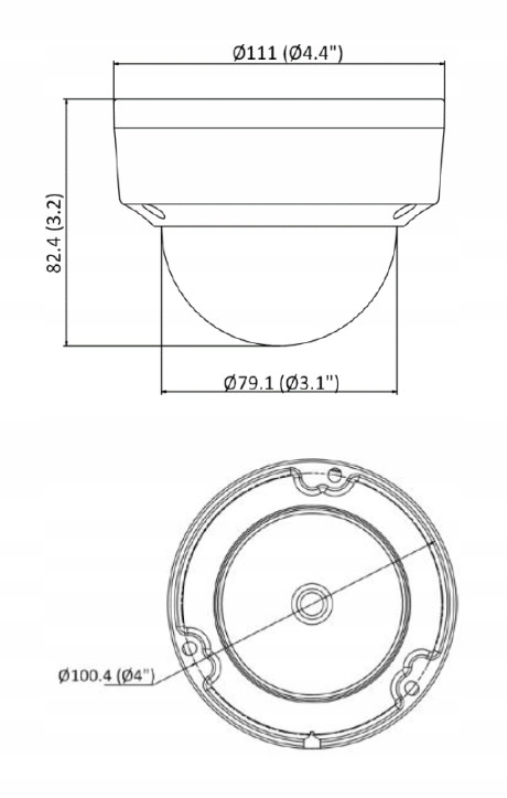 KAMERA IP BCS-V-DIP15FWR3 / 5MPx IR30m IP67 Marka Inna