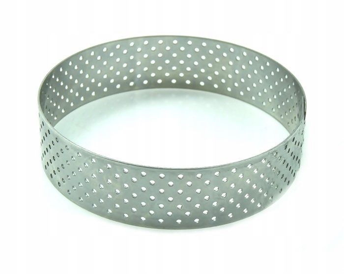 FORMA RANT PERFOROWANY SPÓD DO TARTY OPASKA TARTA 8cm H2