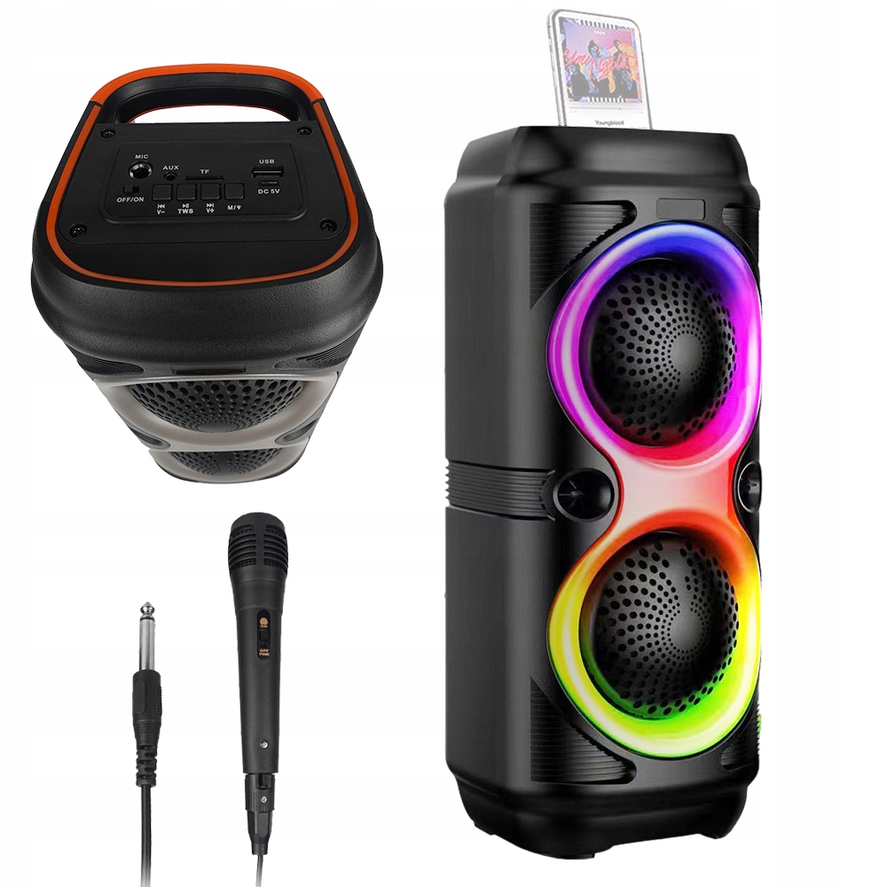 Sada Pro Karaoke S 1 Mikrofonem Zařízení Pro Karaoke Bt Bezdrátové