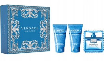 Versace Eau Fraiche Edt 50ml balsam po goleniu 50ml żel 50ml