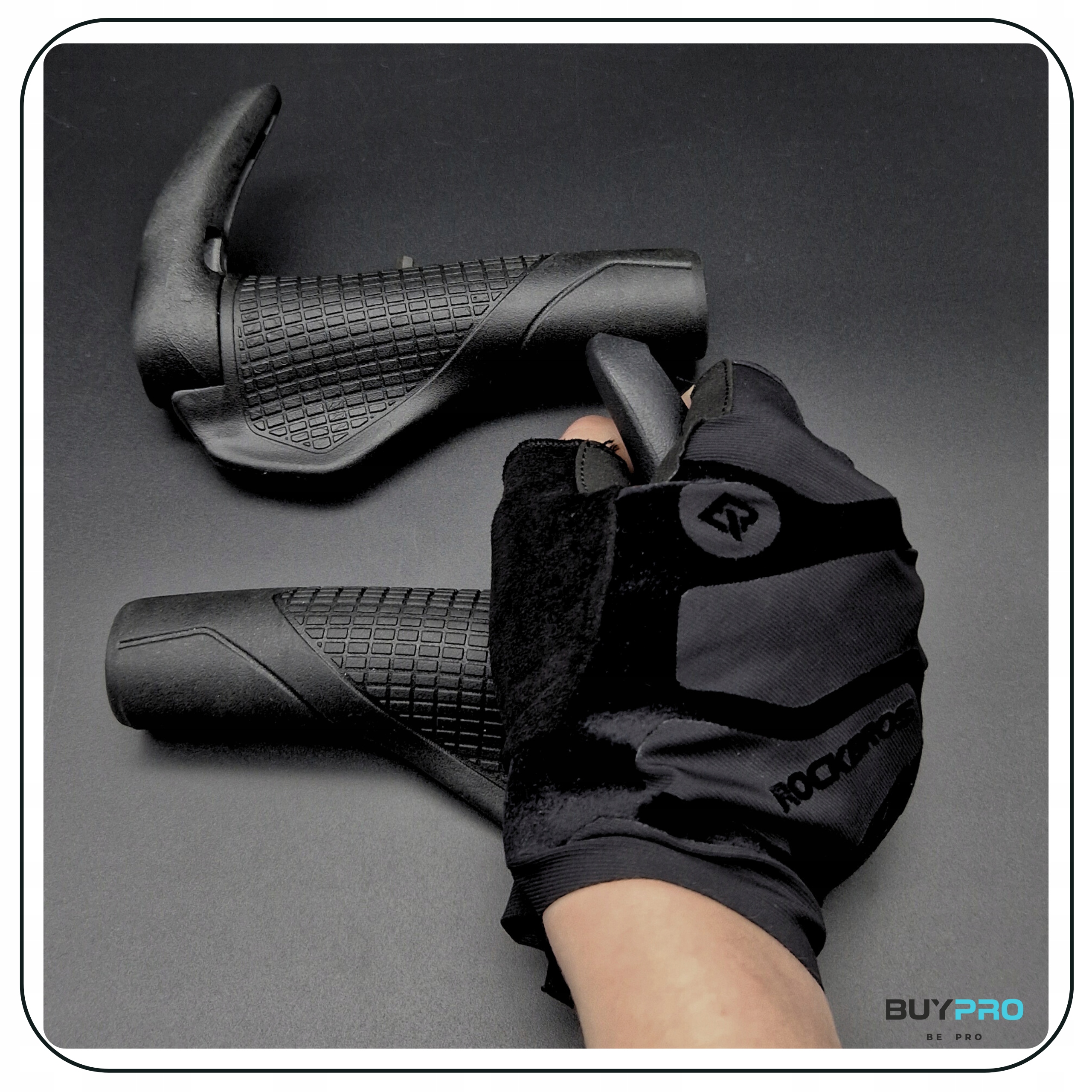 Chwyty na rower ROGI GRIPY ROWEROWE RĄCZKI do kierownicy ROGI Ergonomiczne Marka Inna marka