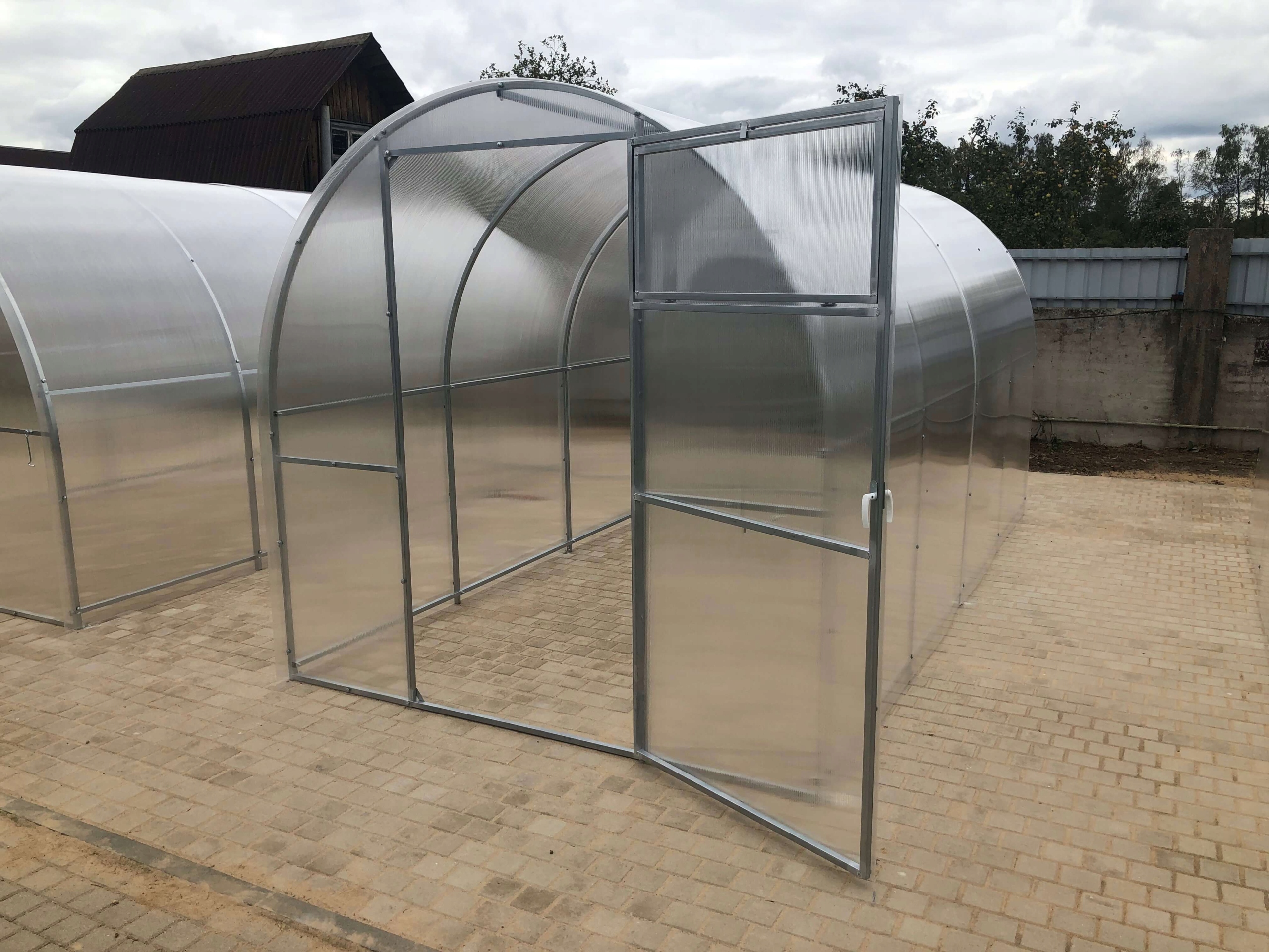 Tunel Ogrodowy Szklarnie 2x12m Z POLIWĘGLANU 4mm EAN (GTIN) 0080094566347