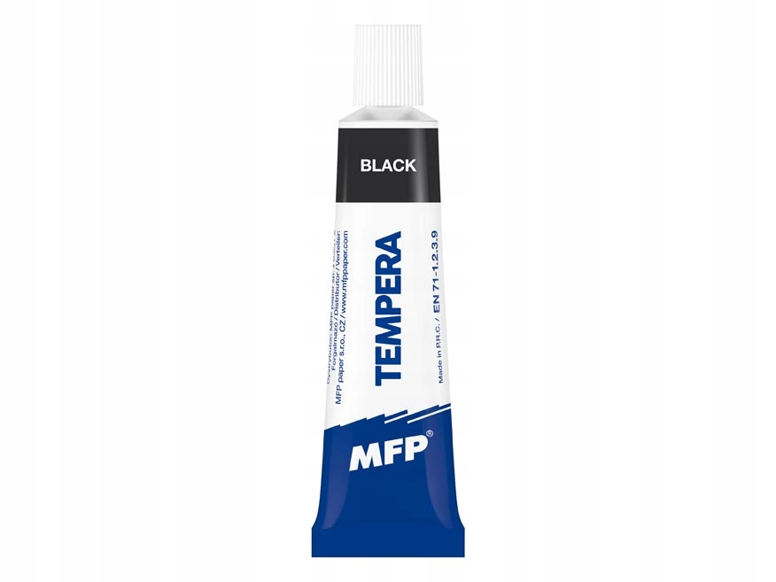 FARBA TEMPERA MFP TUBA 12ml 1 ks ČIERNA