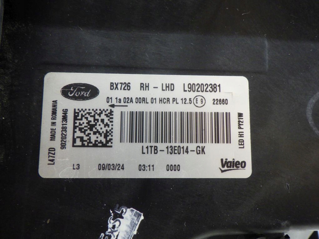 FORD PUMA II MK2 FULL LED 19- light front right