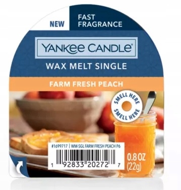 

Yankee Candle Wosk Zapachowy Farm Fresh Peach 22g
