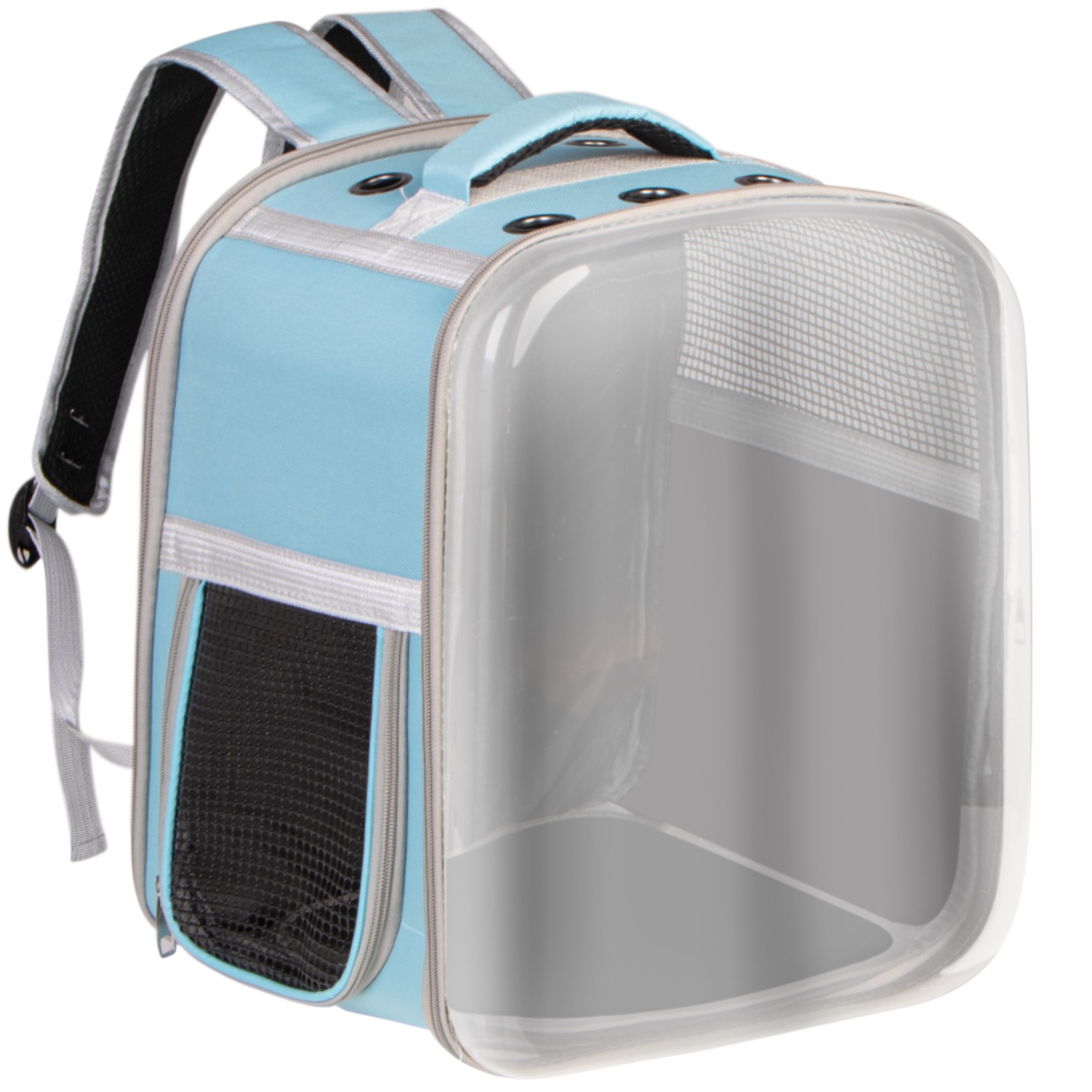 Levně Batoh Přepravka Pro Kočky Psa Cestovní Taška Velké Okno Ventilace