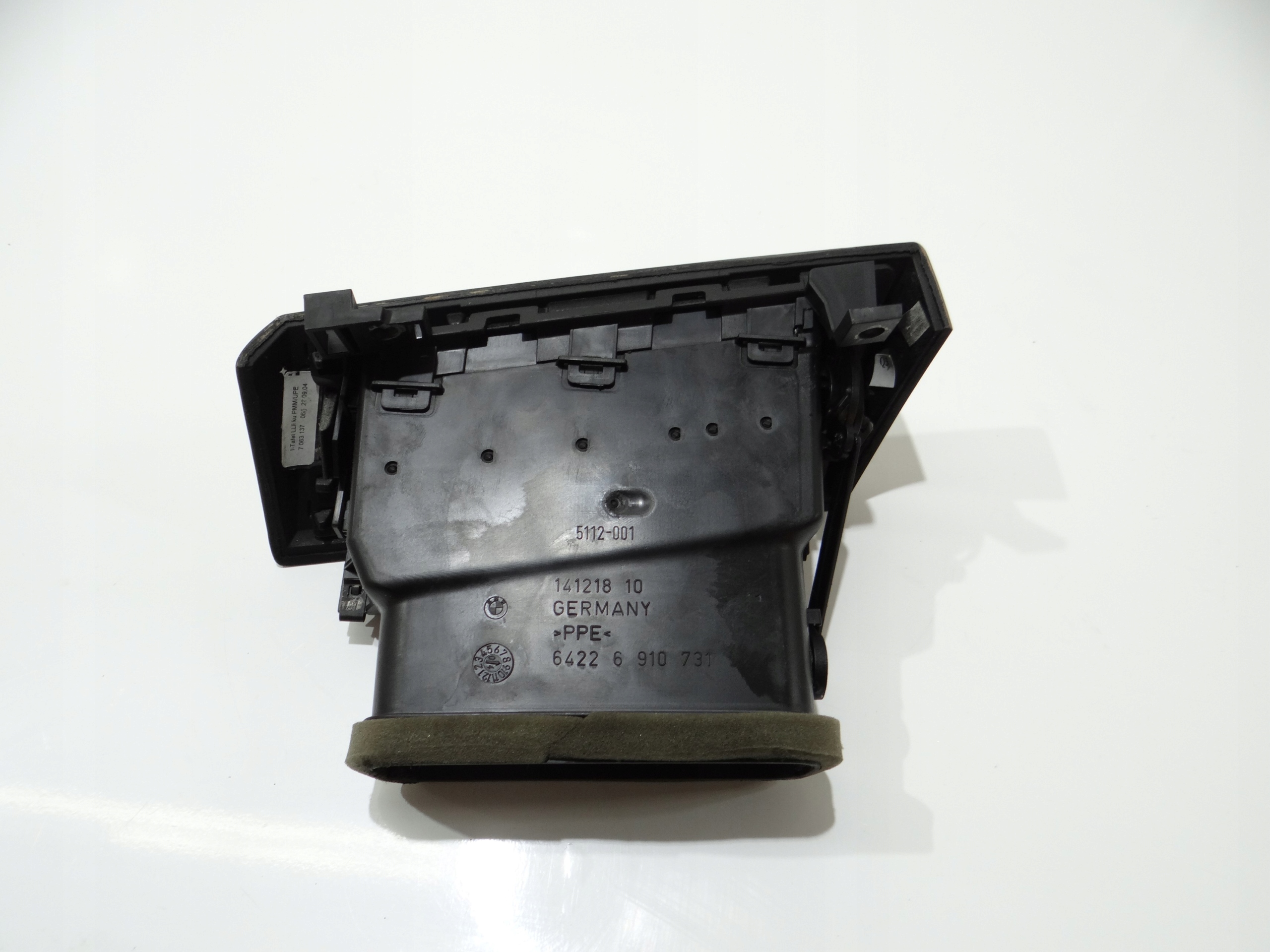rešetka rešetka ventilacije klimatizacije BMW E60 E61 EU 6910731