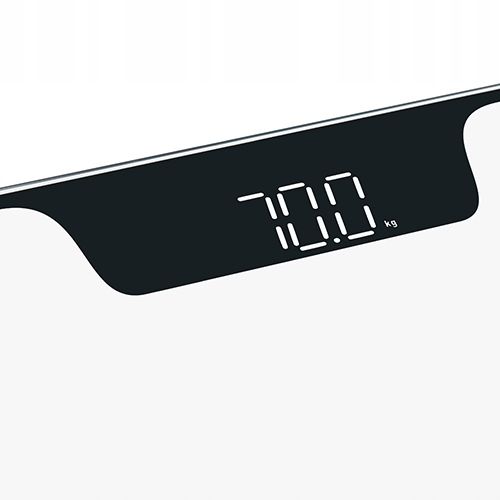 Waga Łazienkowa LED AD 8174 White - Dokładna 180kg, Szkło 6mm