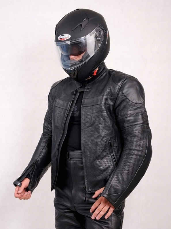 LETNIA KURTKA MOTOCYKLOWA SKÓRZANA KSM028/M Producent Rypard