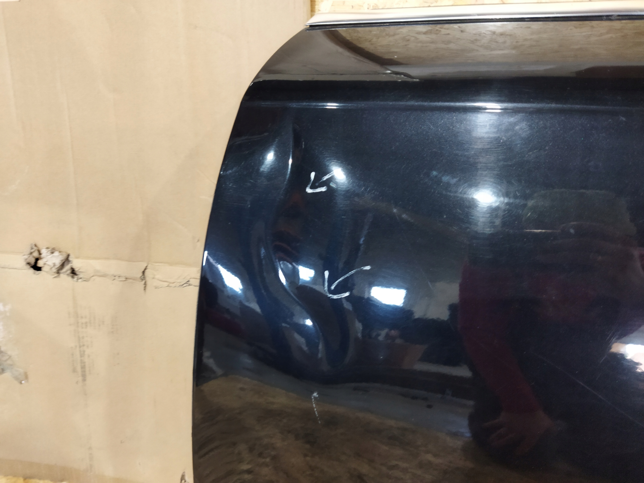 door left front AUDI A6 C6 LIFT LZ9Y *