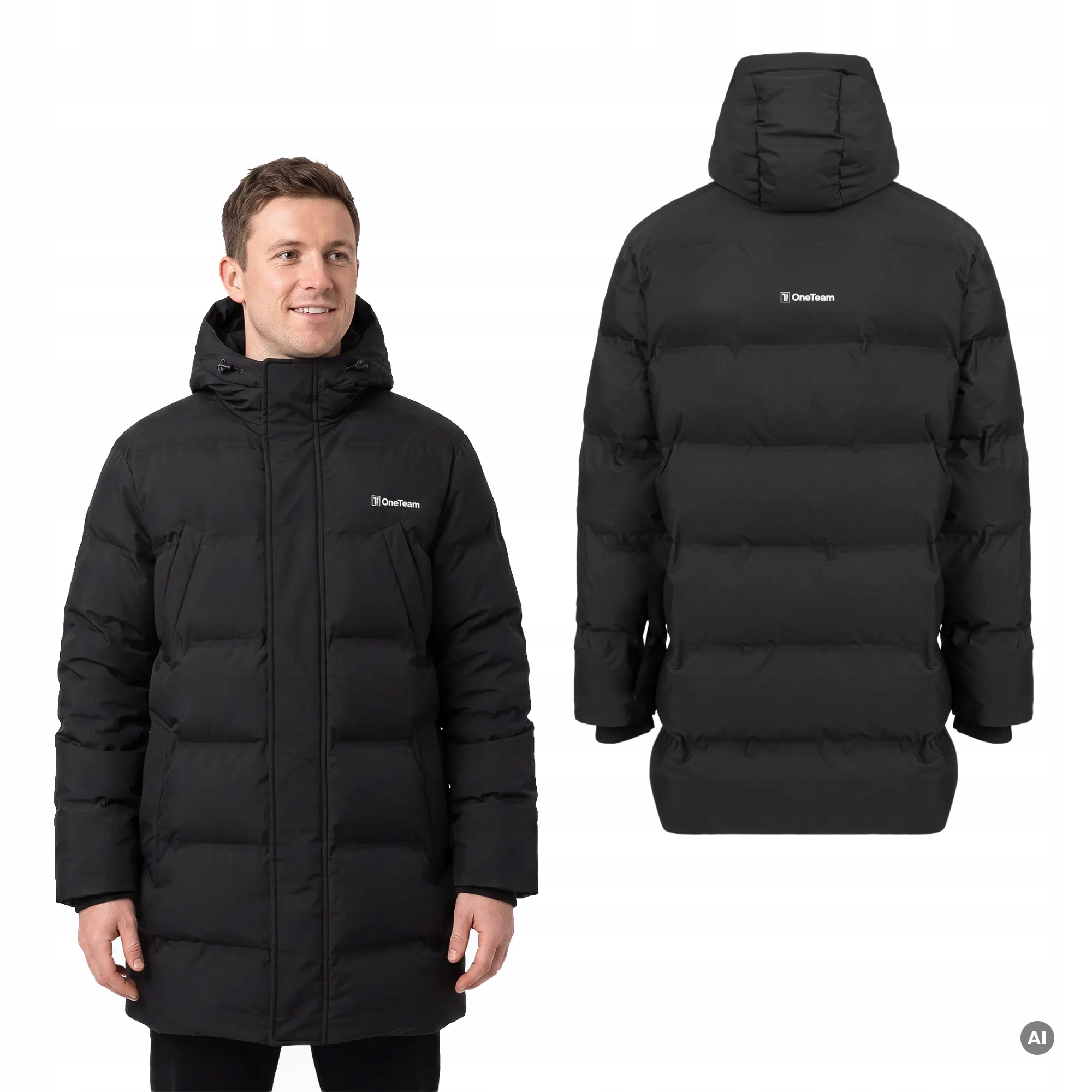 Zimní bunda OneTeam TacticalPro Heat parka černá Na Hřiště S