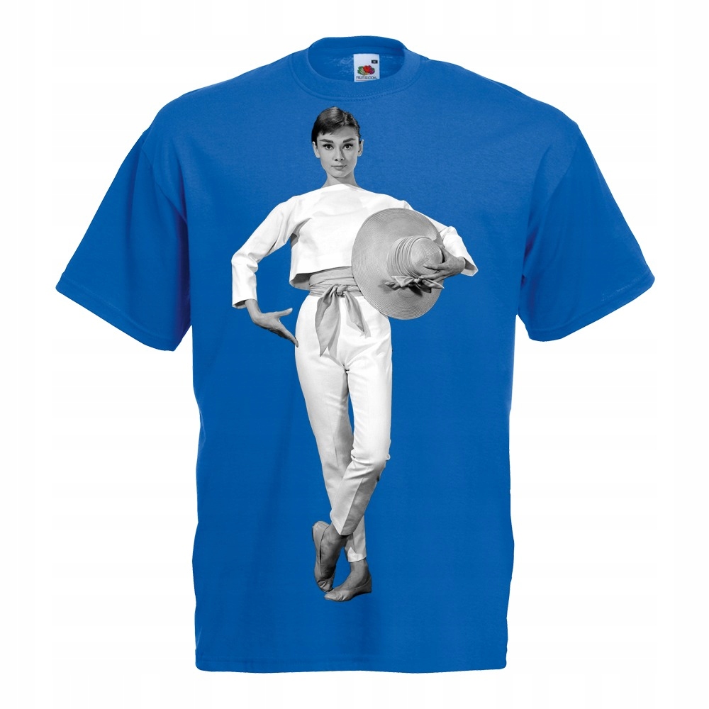 

Koszulka z nadrukiem Audrey gwiazda prezent XXL