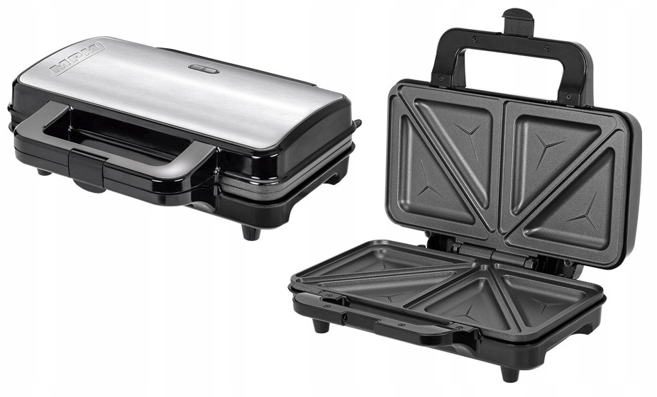 Opiekacz Toster Do Kanapek Mpm MOP-20M 900W Inox Nieprzywierająca Powłoka