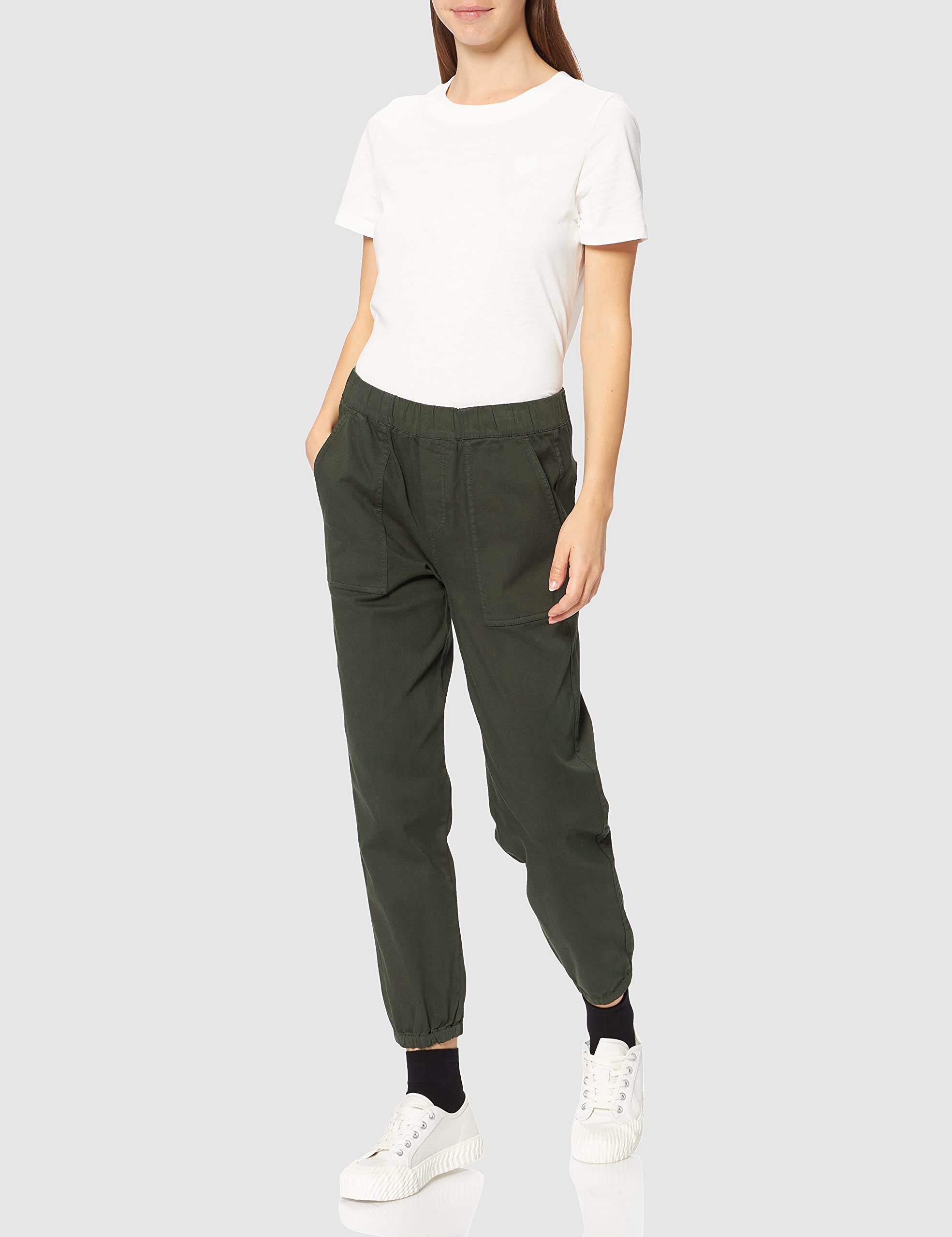 Marc O'polo Casual Klasické Dámské Kalhoty Khaki XL 6EA