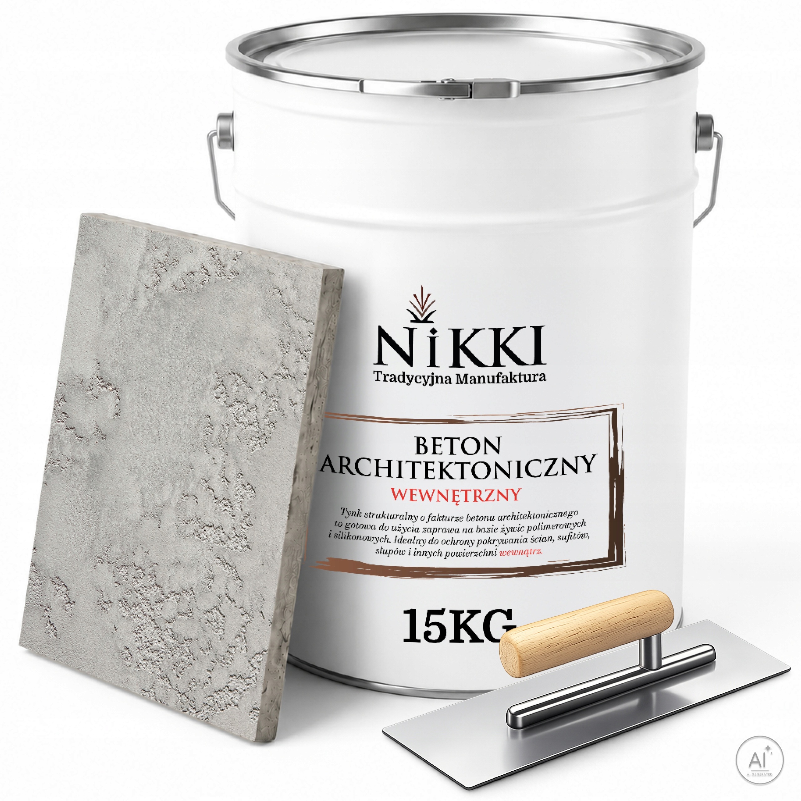 Dekorativní venkovní architektonický beton 15 kg šedý přírodní Paca