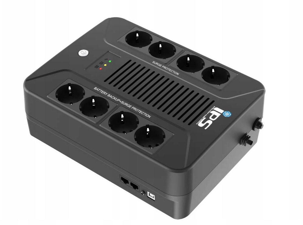 Ups desktop modifikovaná sínusoida 230Vac 600VA/360W s akumulátorom 1x 12V/7Ah