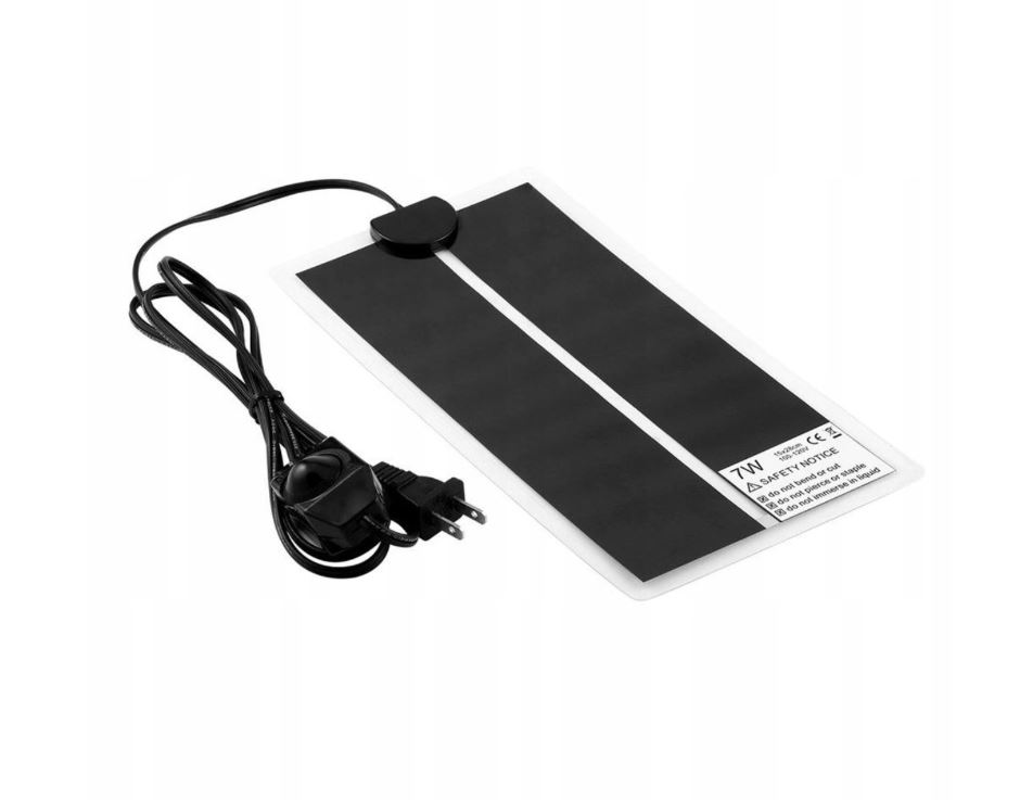 

Mata grzewcza z regulacją mocy grzania 7W 15x28 cm