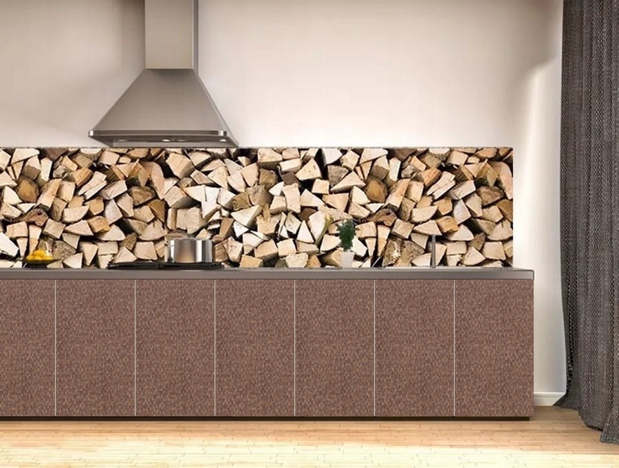 OKLEINA MEBLOWA szer. 90 cm WZÓR PLECIONKA BRĄZ Marka Gekkofix