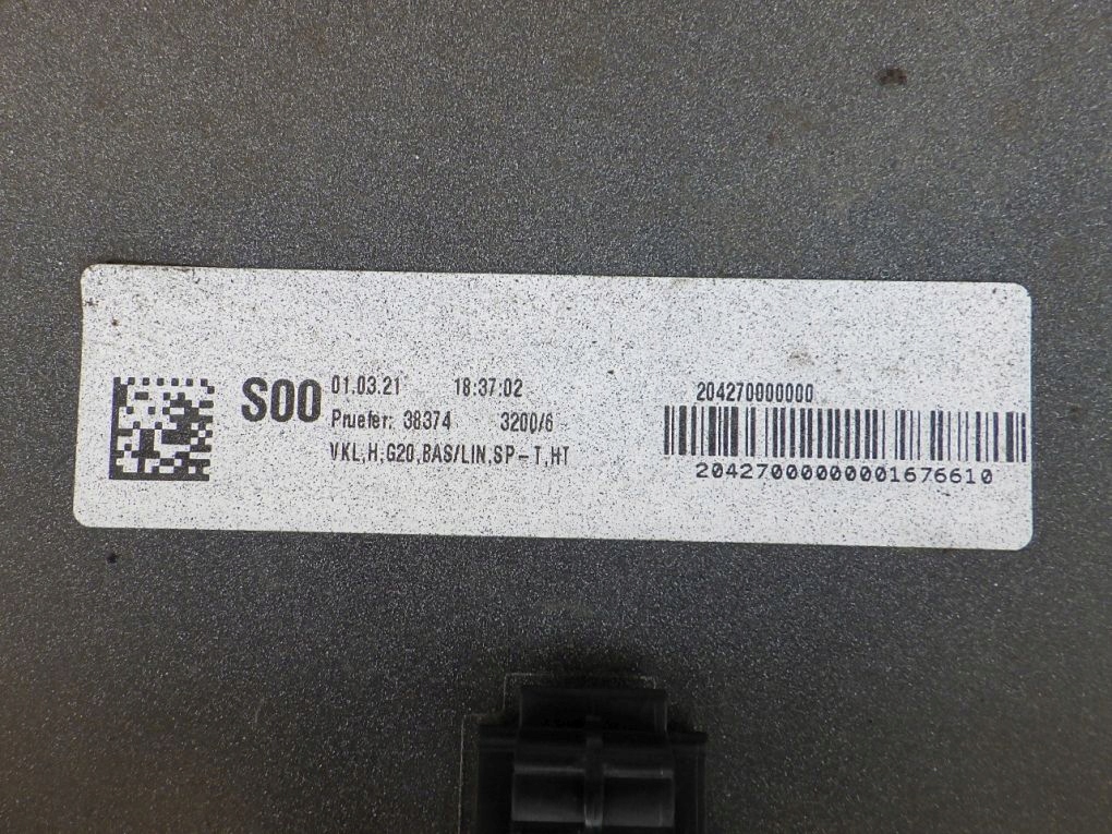 BMW 3 G20 sedan 19- bumper rear