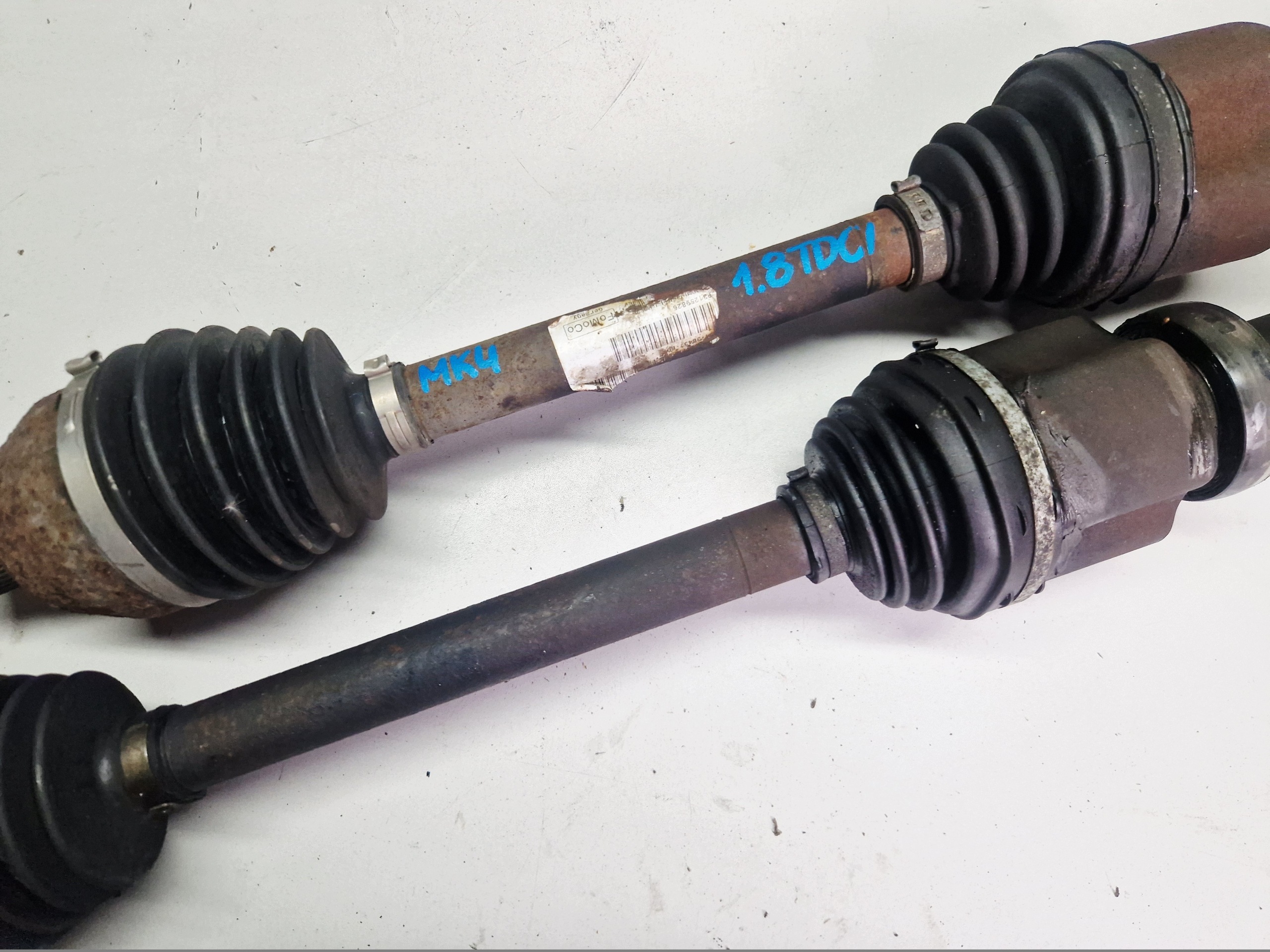 semi-axis front left short. Ford MONDEO MK4 1.8 TDCI