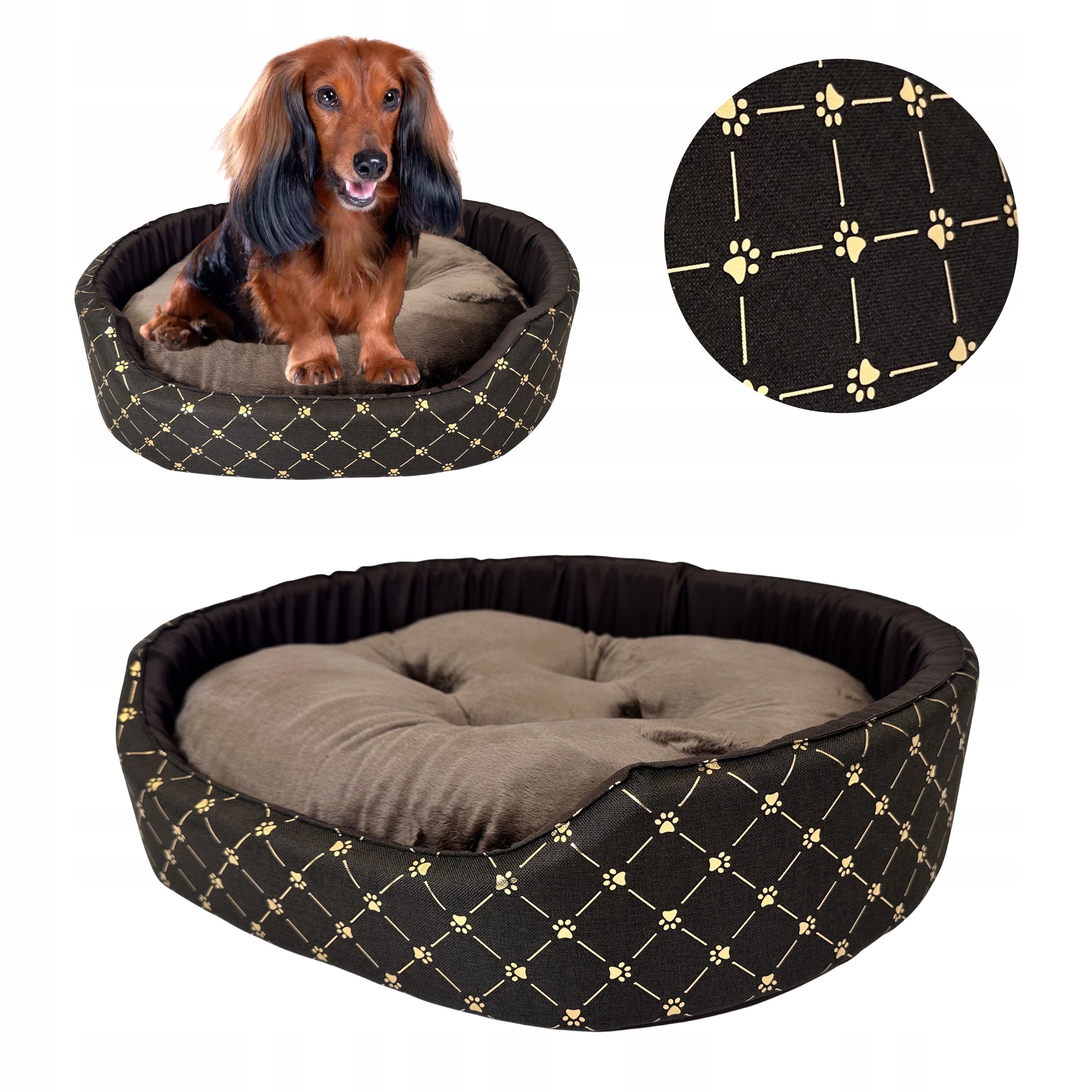 Levně Psí pelíšek, Pelíšek Potah Kotec vodotěsná, M, 57x48 cm, barvy