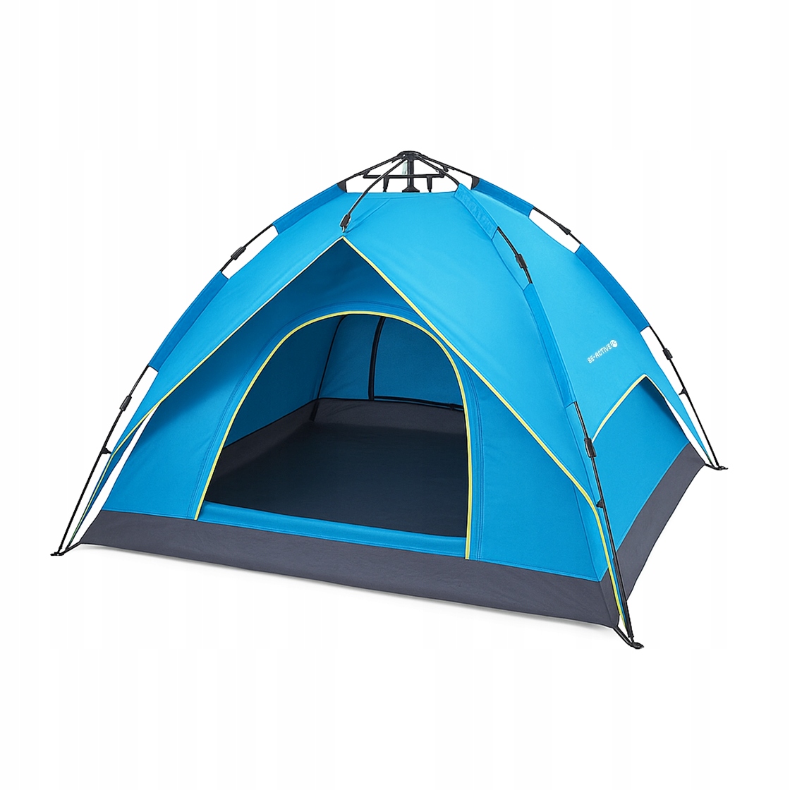 Namiot Turystyczny Ogrodowy 3 Osobowy Kempingowy Wodoodporny Z Moskitierą