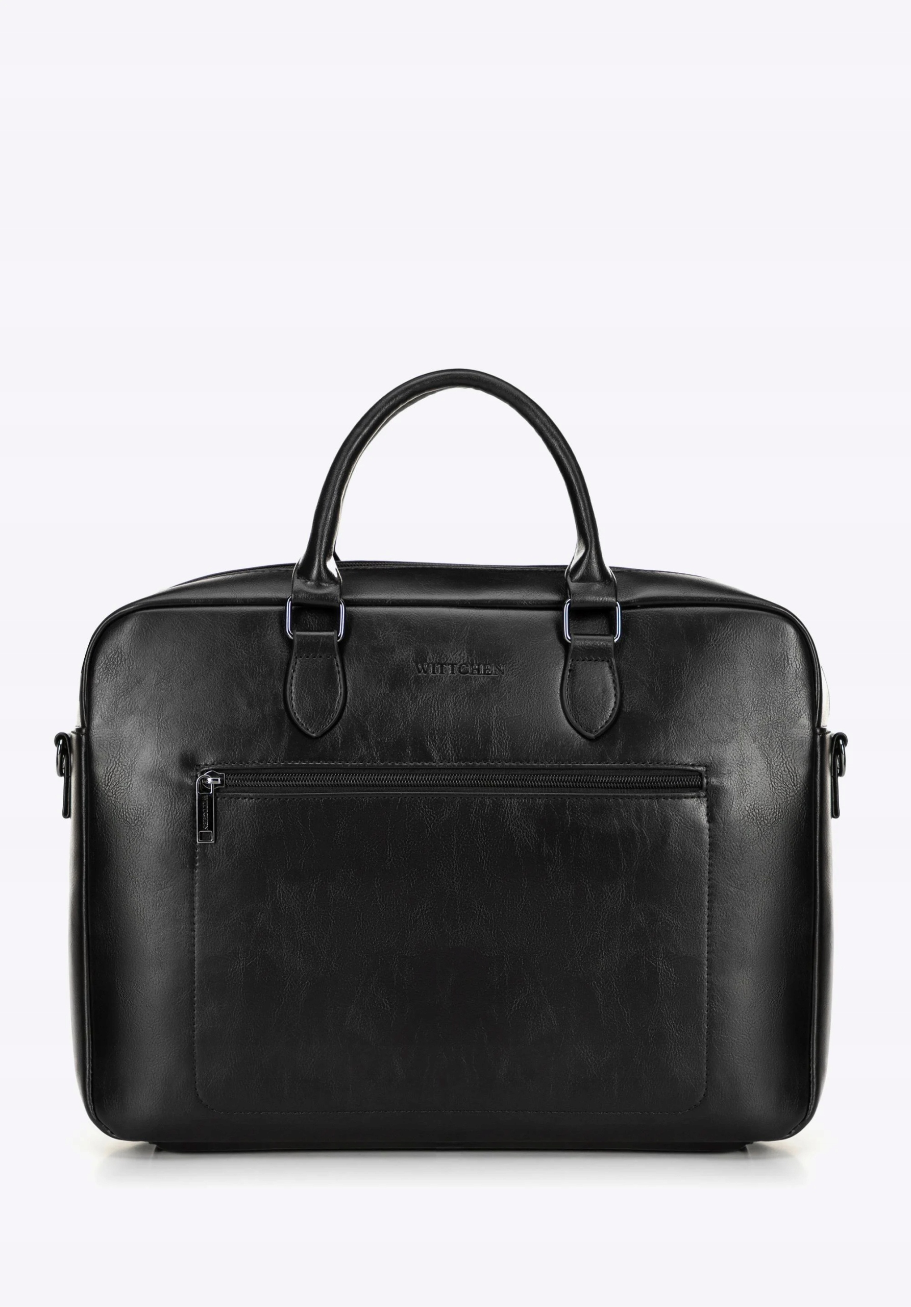 Elegantní taška na notebook 16" Wittchen 100-3P-910-1, praktická ekokůže