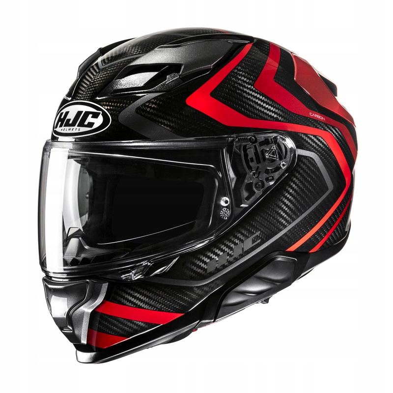 Motocyklová Prilba Hjc F71 Carbon Nevio Black Red S