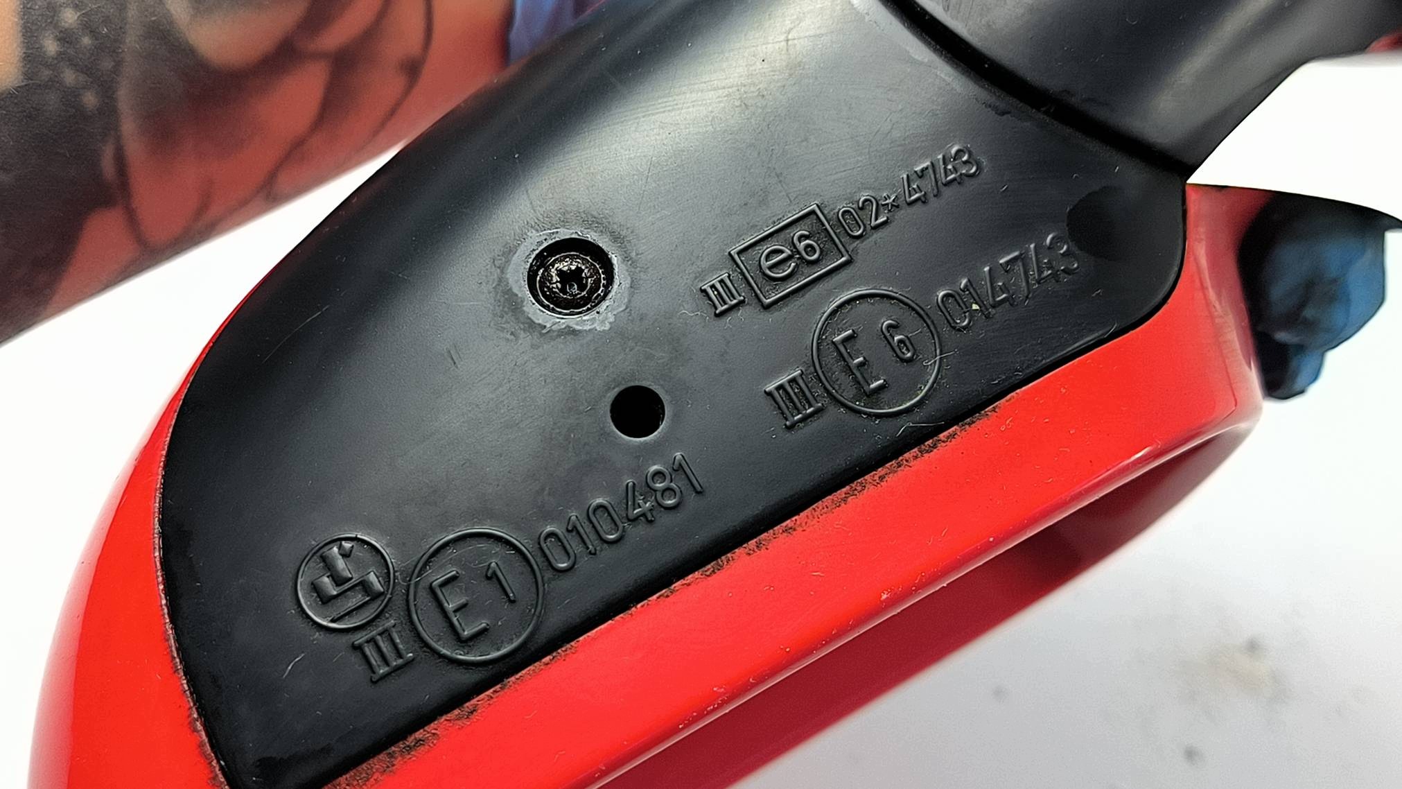 mirror right EU LY3F AUDI A3 8L 5 PIN