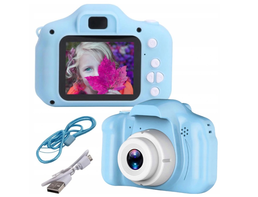 

Aparat Fotograficzny Cyfrowy Dziecięcy 1080p F. Hd