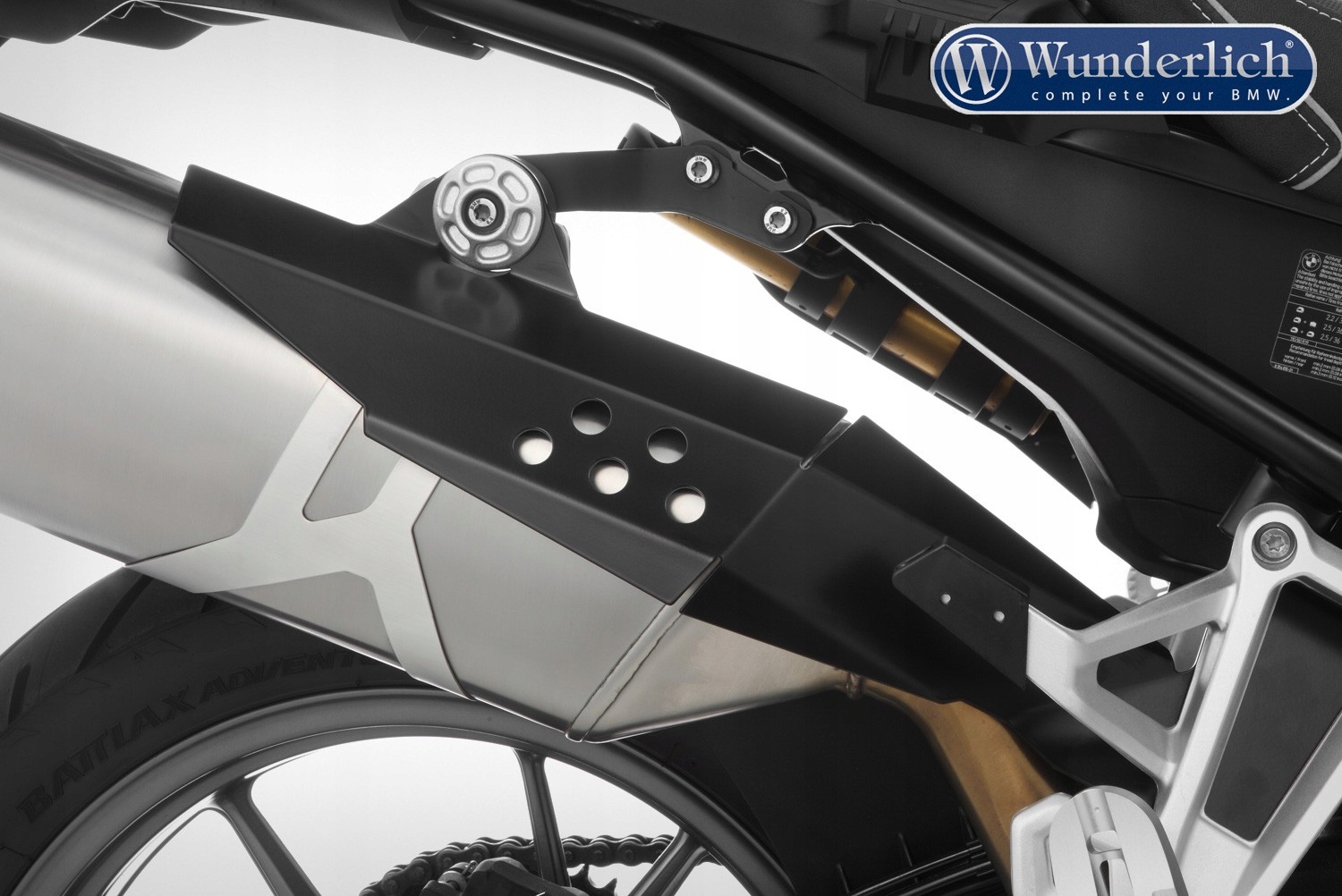 26920-102 - Кришка глушника MB Wunderlich для BMW F850GS