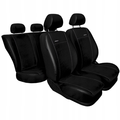 Poťahy na auto Premium Vw Passat B5, B5 Fl kombi, čierne