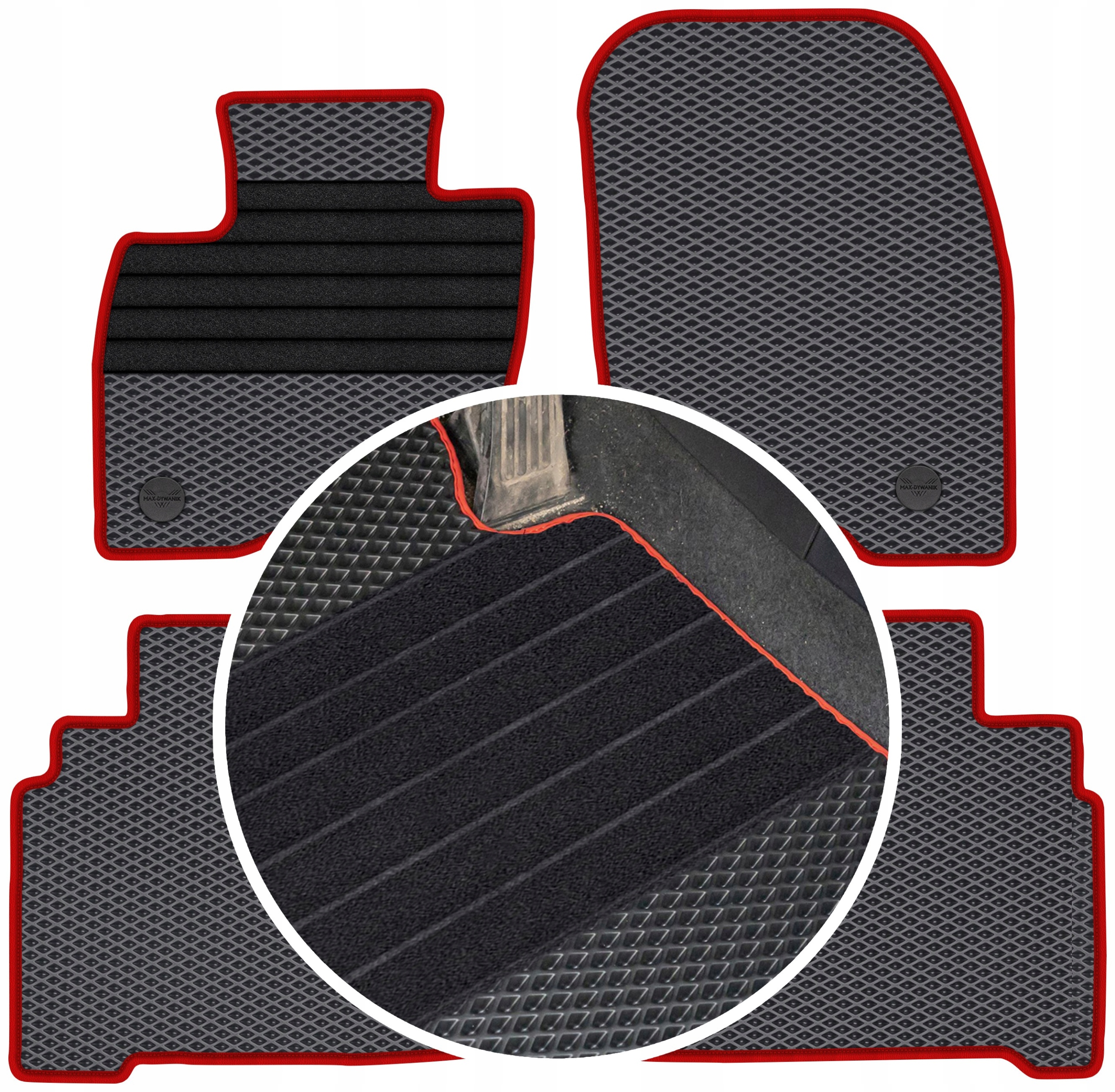 Ford S-Max II 2015 Gumové rohože do auta Eva Eternity