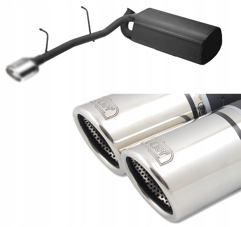 122-211/70RS (0) - Спортивный глушитель RENAULT Laguna II hatchback ULTER