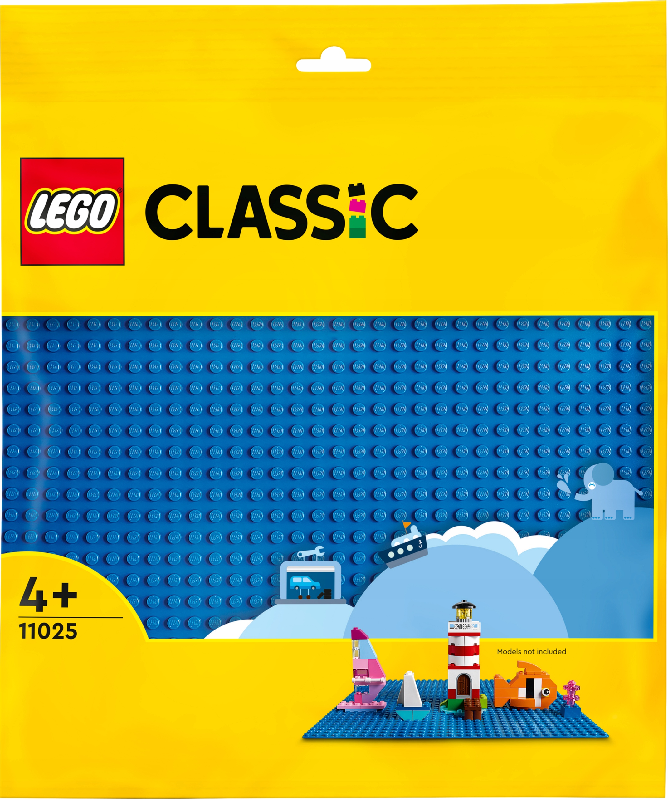 

Lego Classic Płytka konstrukcyjna niebieska 11025