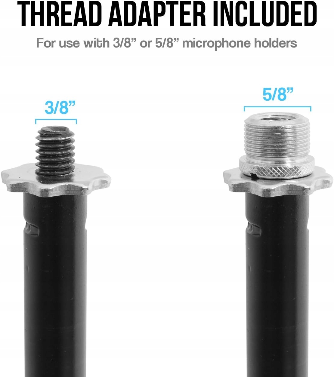 Prosty statyw mikrofonowy Tiger MCA21-BK regulowany 84-144cm Marka Tiger