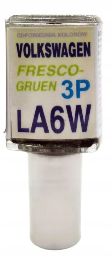 Zaprawka do rys 10ml AUDI VW LA6W SZAROZIELONYY FRESCO GRUEN
