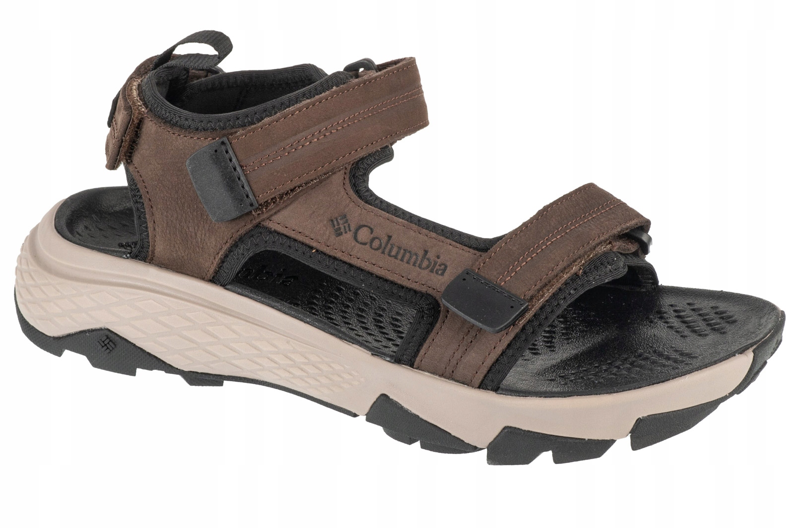 Columbia Peakfreak Rush Sandal Lea [41] Pánské sandály Nubuk Hnědá