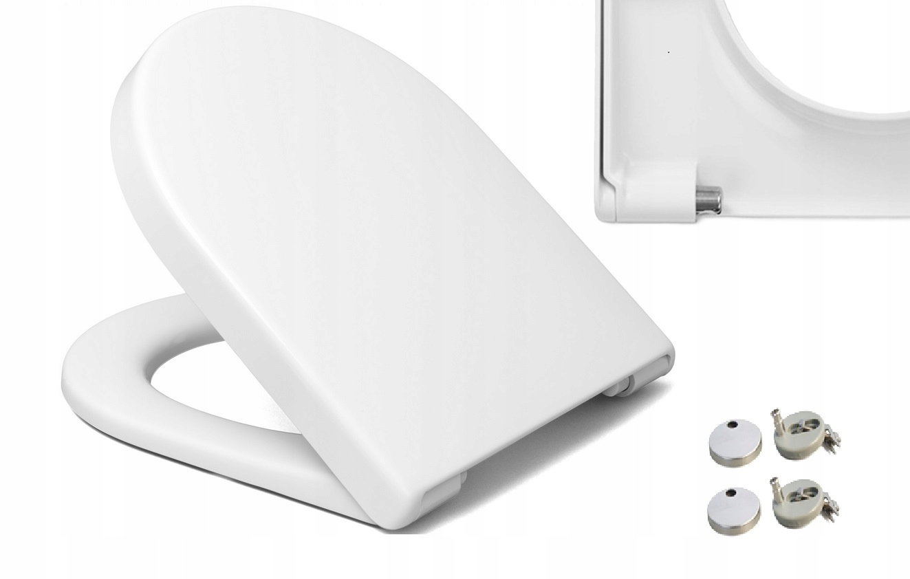 Wc Sedátko Duroplastové S Pomalým Sklápěním Pro Duravit Stark 3 Rozteč 27 CM