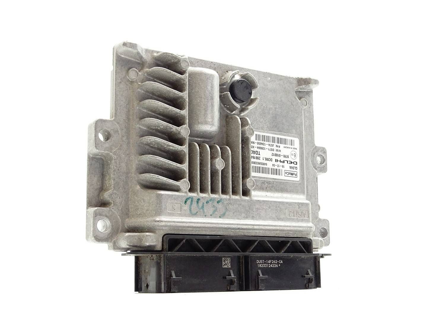 computer control unit of the engine ECU FORD MONDEO MK5 V 2.0 TDCI JS7A12A650MA