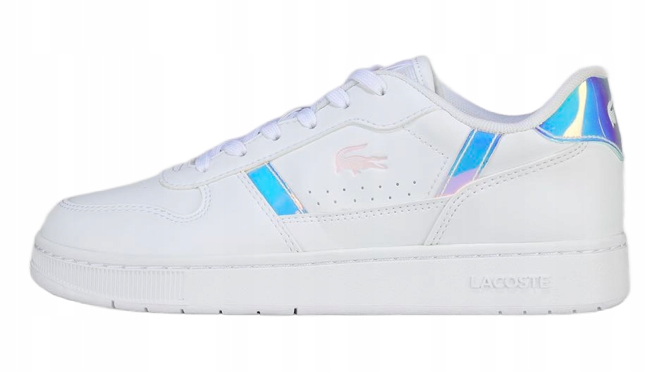 Lacoste T-clip Set Sportowe Młodzieżowe Białe Buty Z Ozdobą Holo 37 U_a