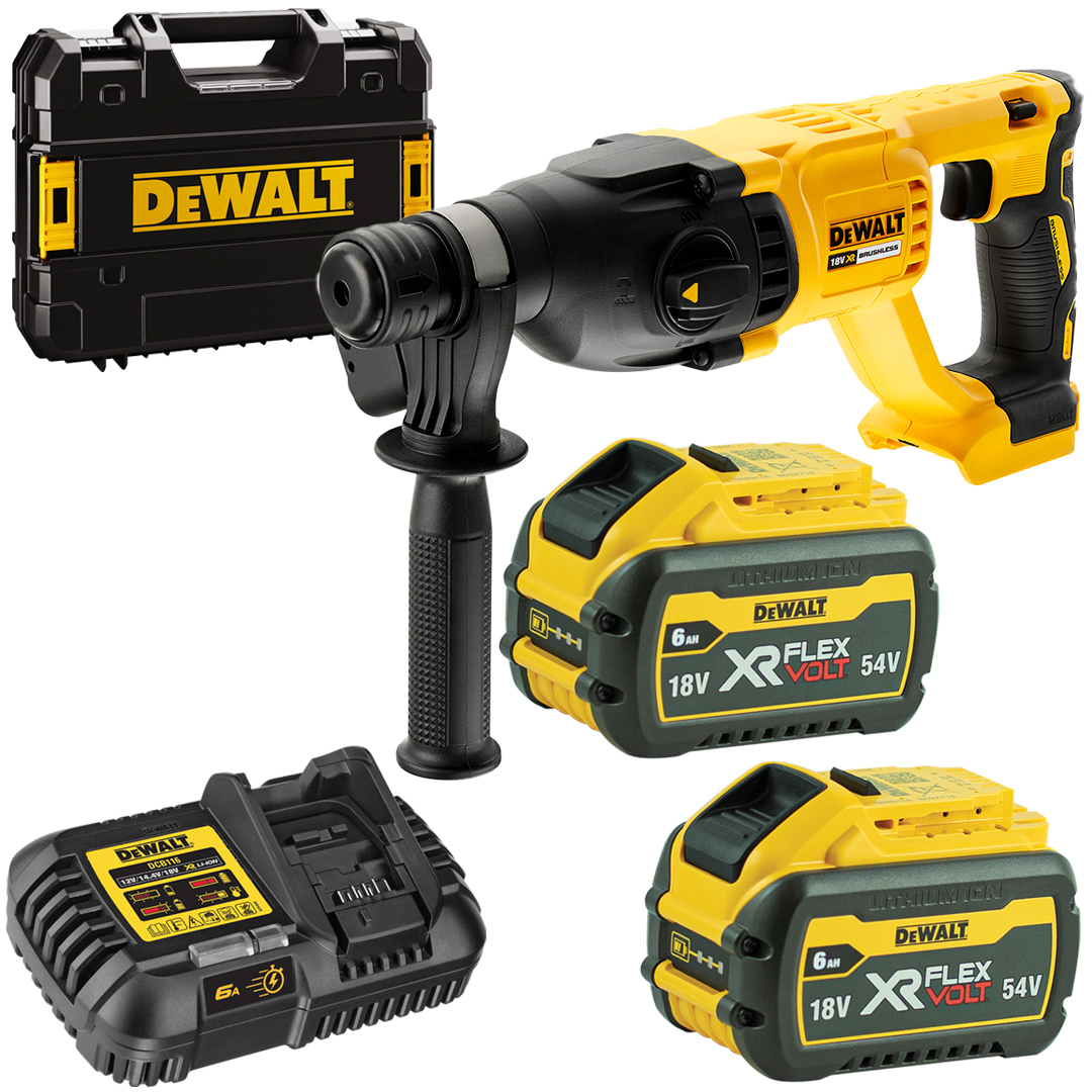 DeWalt DCH133 Młotowiertarka 18V 2x 6,0Ah FlexVolt