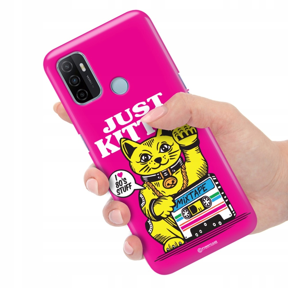 Puzdro pre Oppo A53 Zvieratká Mačky Psy Zábavné Animal Anarchy Mnoho vzorov