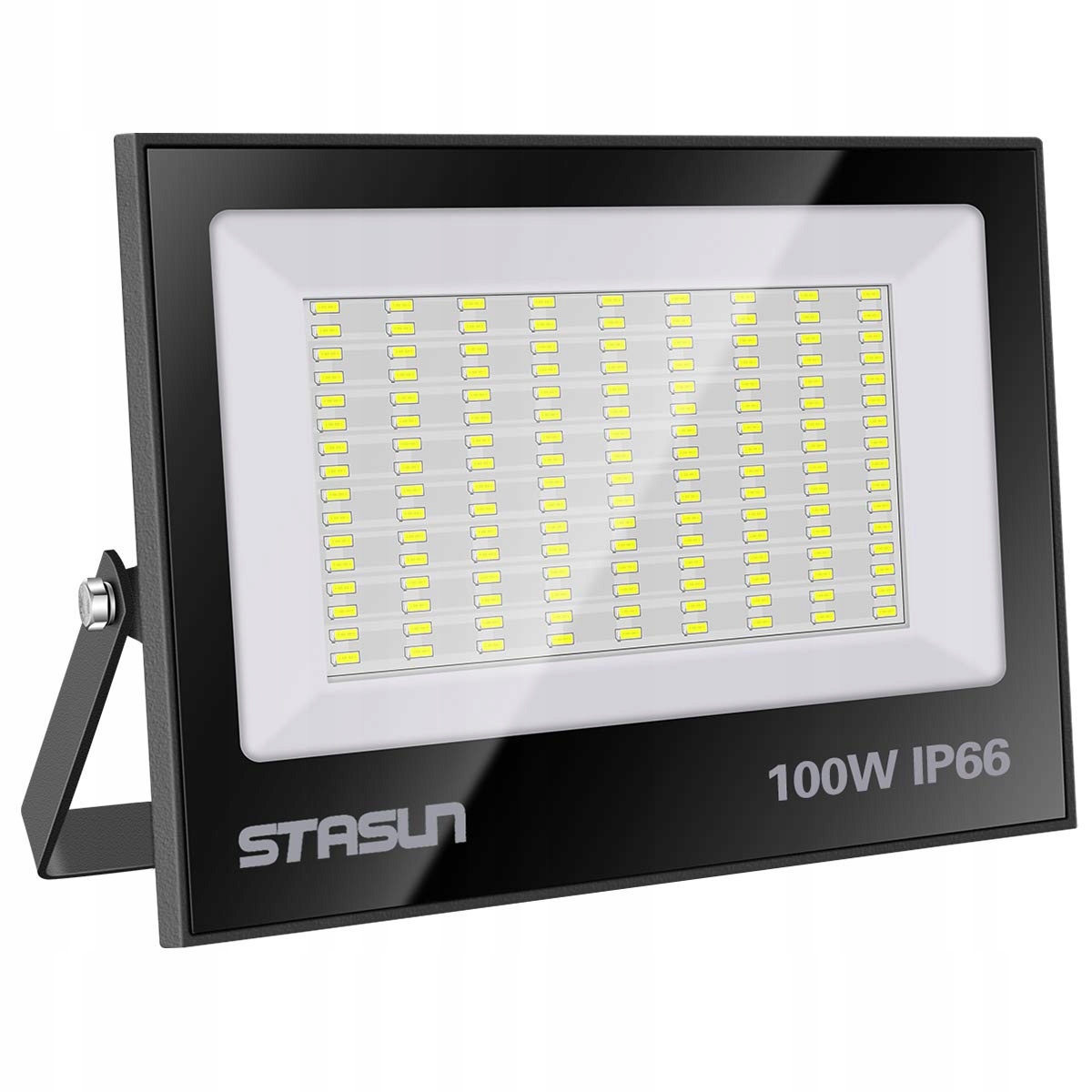 Osvětlovač Stasun černý integrovaný Led zdroj 100 W halogenová lampa