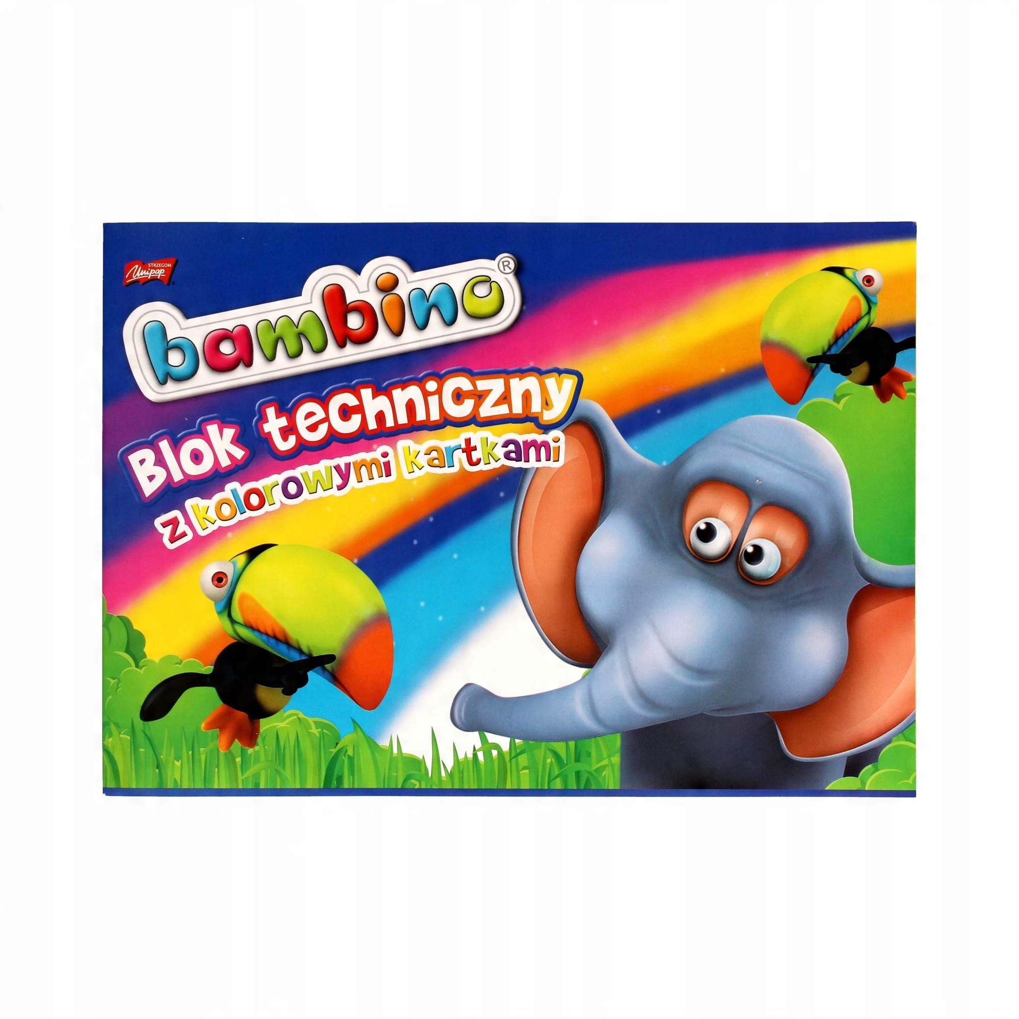 

Blok techniczny A4/10 kolor Bambino