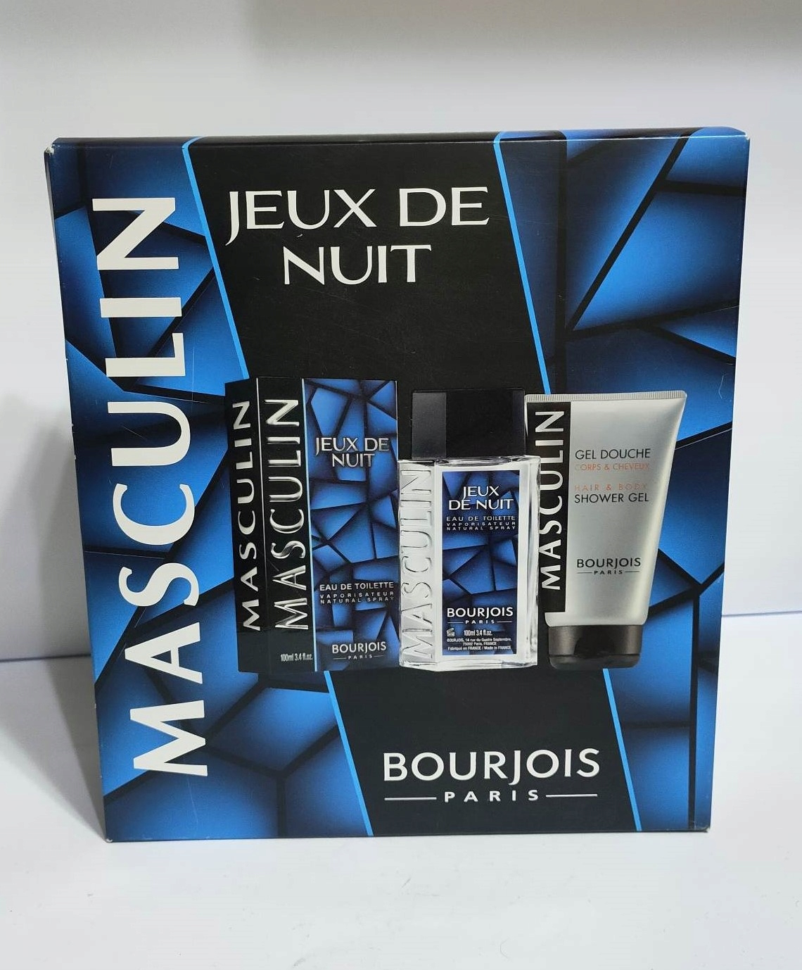 Masculin Jeux de Nuit Zestaw Edt żel pod prysznic