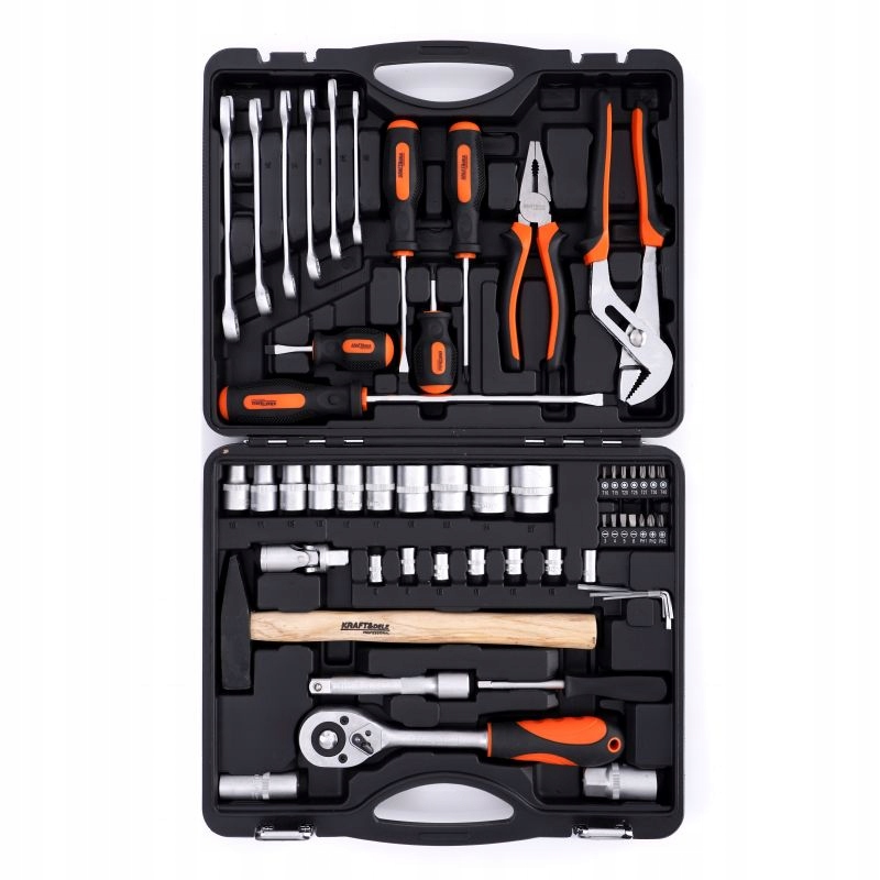 ZESTAW NARZĘDZI KLUCZY 56 EL WALIZKA NARZĘDZIOWA Liczba elementów w zestawie 56