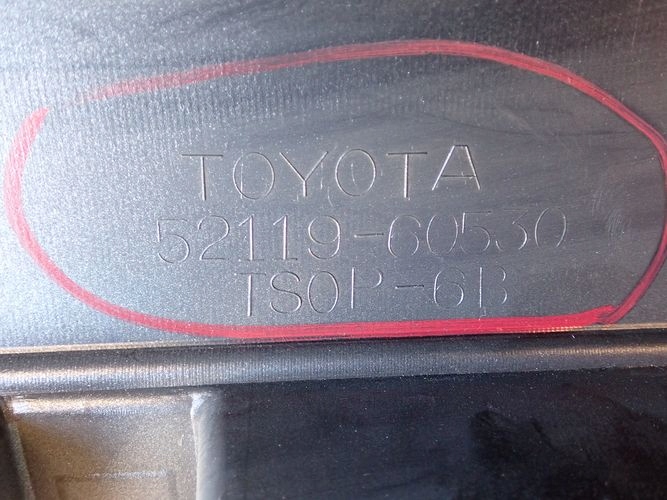 LAND CRUISER J120 02- front bumper front