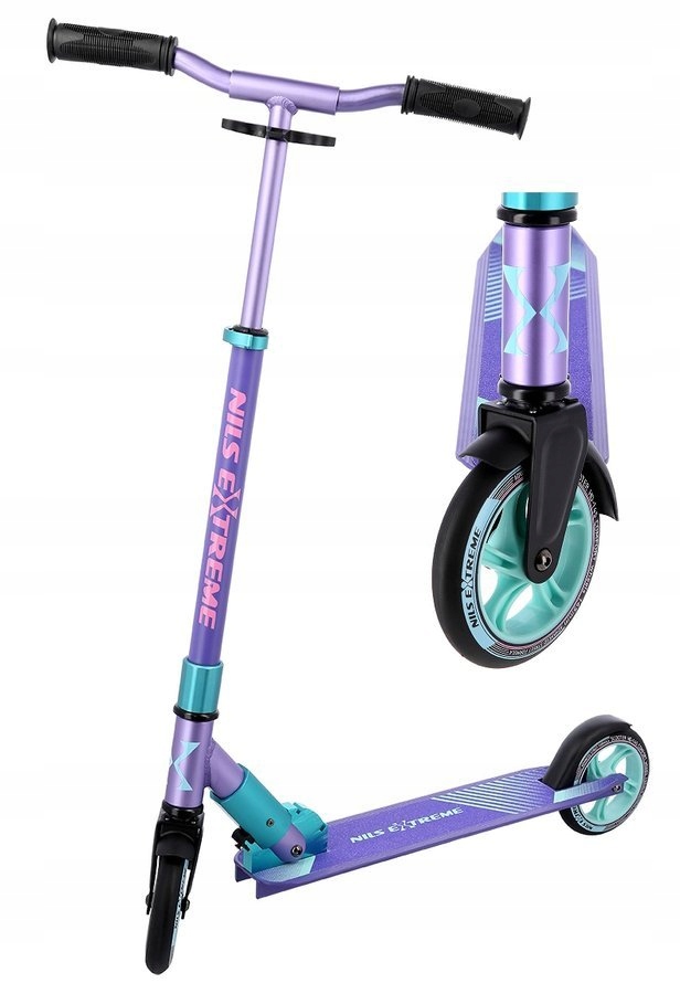 

Składana Hulajnoga Fioletowa ABEC7 Nils Extreme