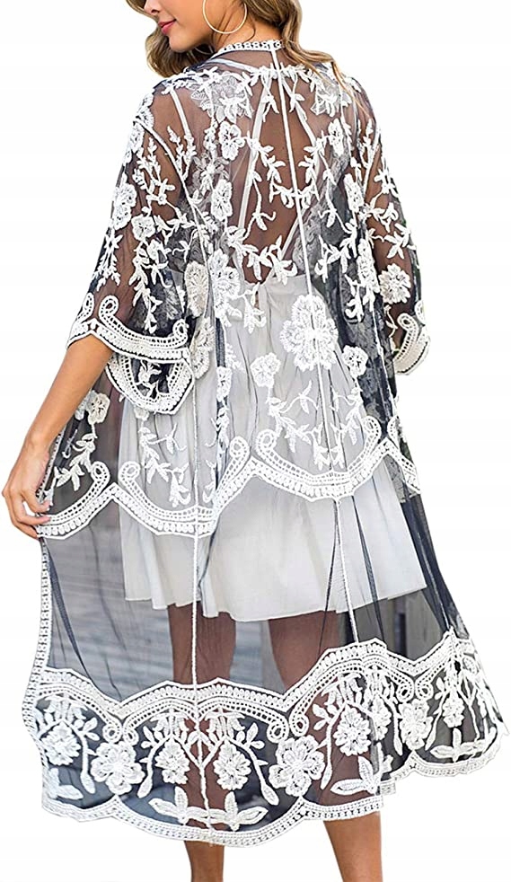 TUNIKA PLAŻOWA MAXI PAREO SUKIENKA COVER UP